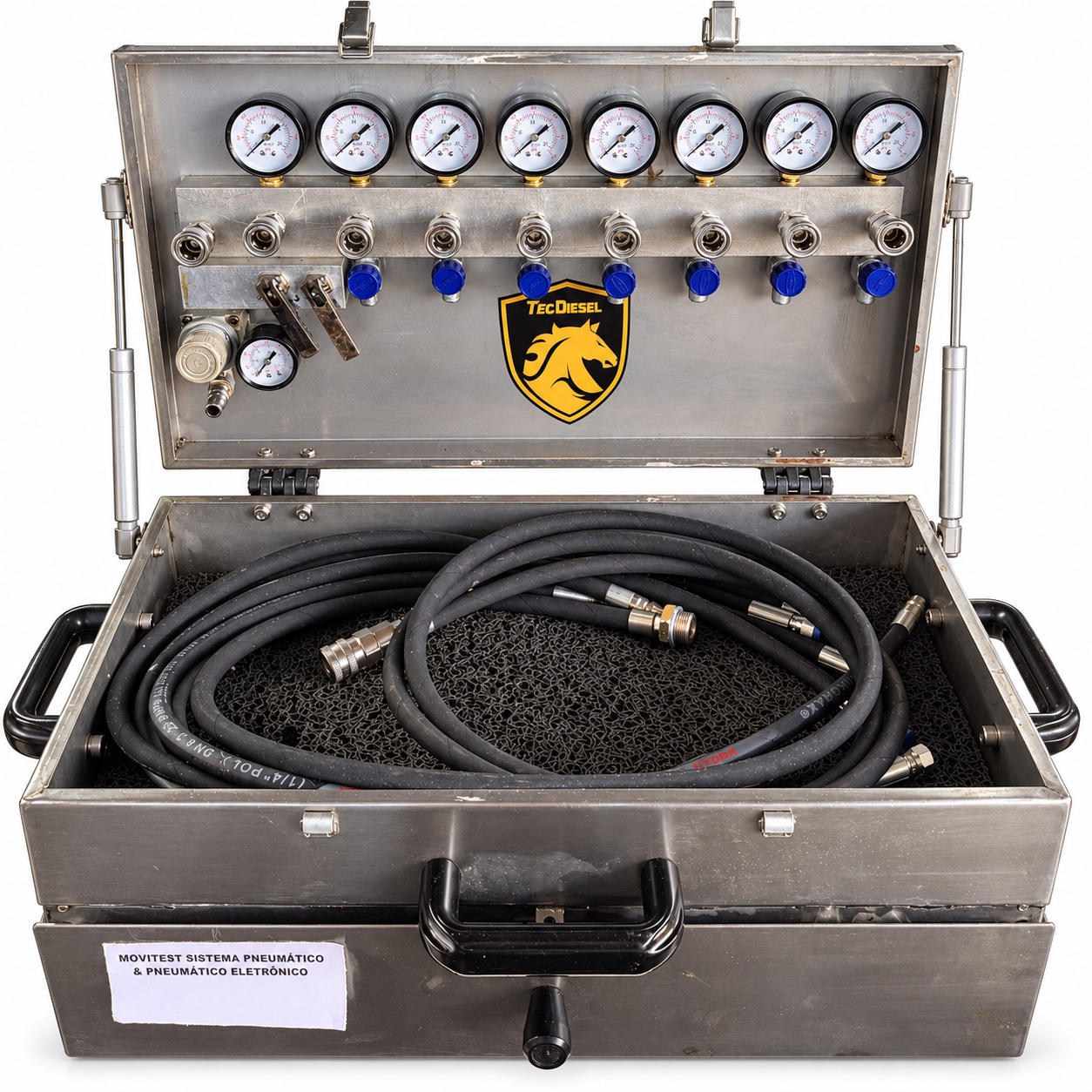 Movitest — Sistema pneumático e pneumático eletrônico
