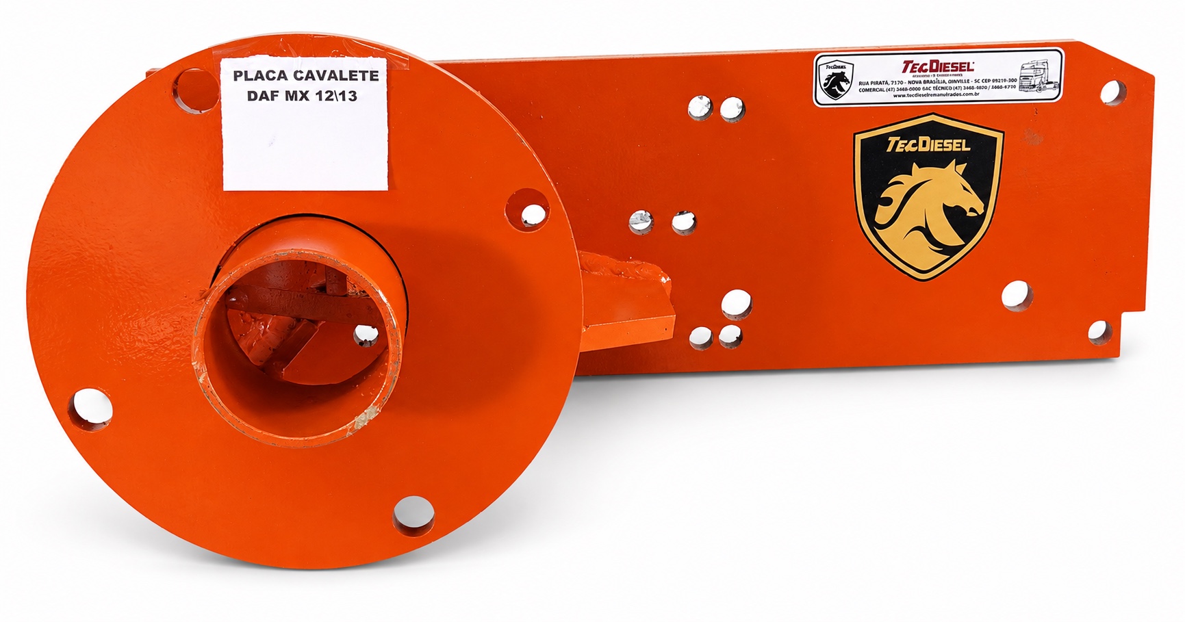 Placa para cavalete — DAF MX 12/13