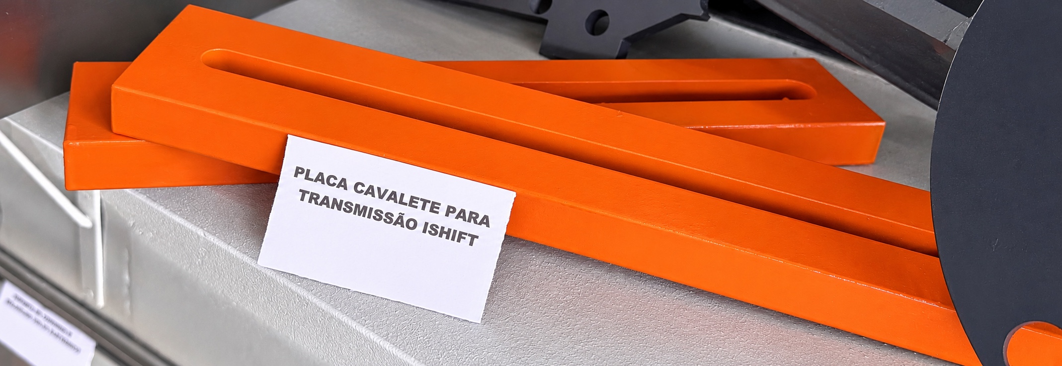 Placa para cavalete de transmissão I-Shift